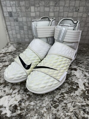 Size 13 Nike Force Savage Elite 2 TD Football Cleats White AH3999-100 - NEW Nike Force Savage Elite 2 TD  main image 3