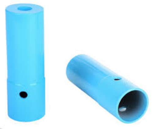 BMX Fahrrad Stuntstifte Schleifen Freestyler Trickmuttern 10/14 mm Achse 110 mm Länge - Bild 2 von 5