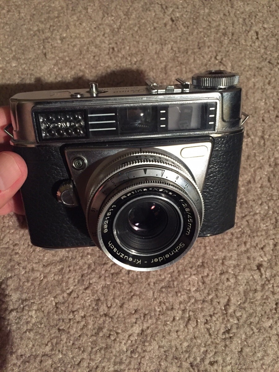 Kodak Retina Automatic II with Schneider 45mm F2.8 Lens Works