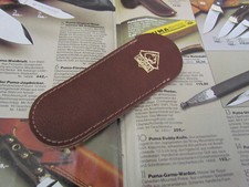 Puma Solingen Einsteck (STECK ETUI) Hülle, Leder für Taschenmesser Solingen .