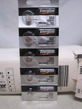 Energizer 392 Silver Oxide High-Drain Battery 1.55v: Card of 5