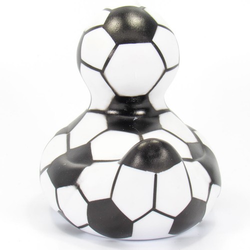 Soccer Ball (Football) Rubber Duck (Elegant Packaging) - 第 3/5 張圖片