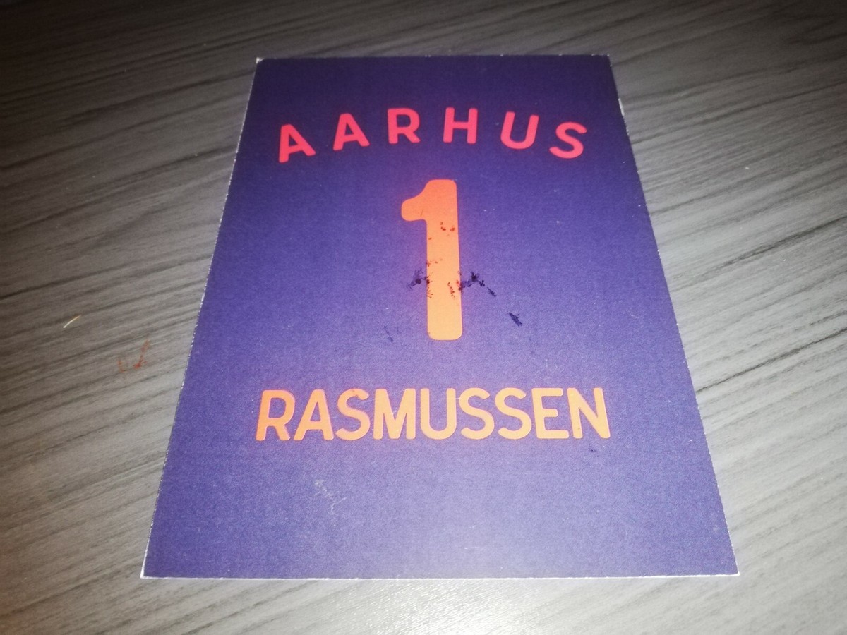 Steffen Rasmussen hand Signed Aarhus GF autograph card | eBay UK