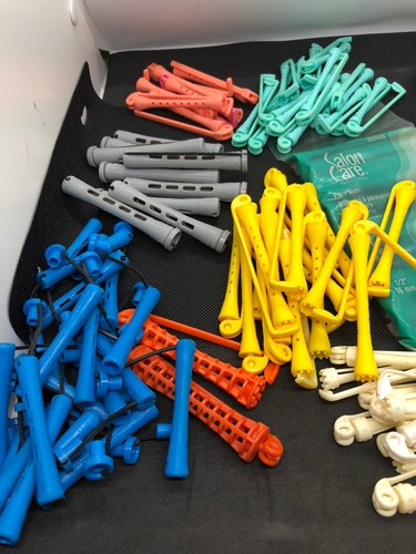 VTG Perm Rods/Mixed Lot 2-One Gallon Bags Elastic Bands Multi Size ALL Usable - Picture 3 of 10