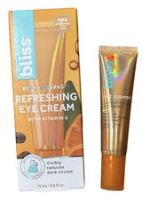 Bliss Refreshing Eye Cream W/ Vitamin C 0.5oz