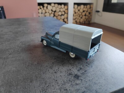 Leader gama. Ixo 1:43 - 3 - Model car - Peugeot 203 pickup bâché. Opel
