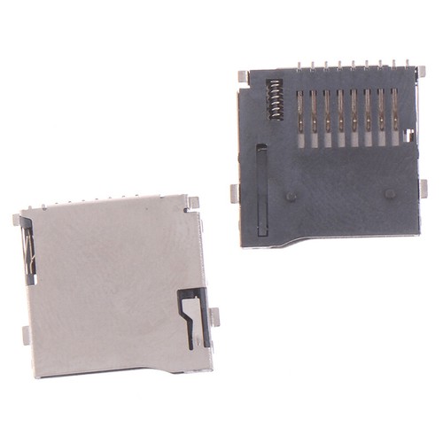10PCS Type TransFlash TF Micro Card Socket Adapter Automatic PCB Connect-;:w - Photo 4 sur 7