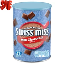 Swiss Miss Milk Chocolate Flavored Hot Cocoa Mix, 45.68 oz. Canister