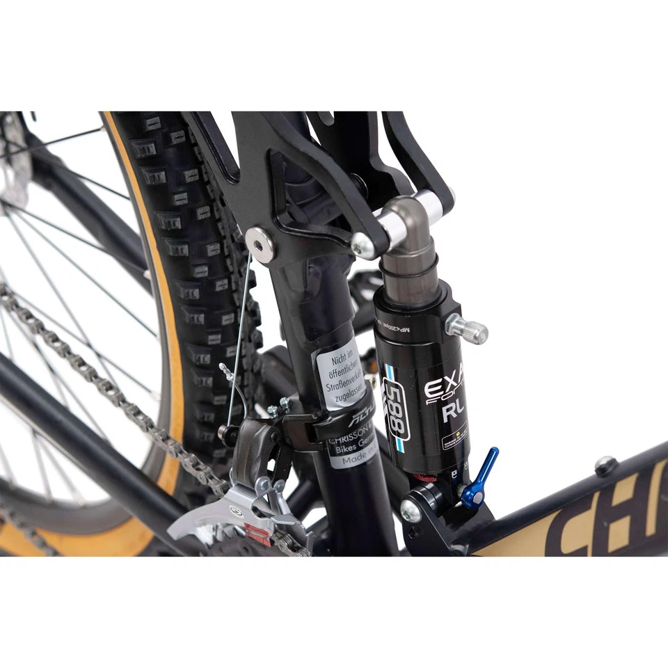 Chrisson Hitter 27,5" Mountainbike Damen Herren 27Gang Rad schwarz 46cm B Ware - Bild 3 von 4