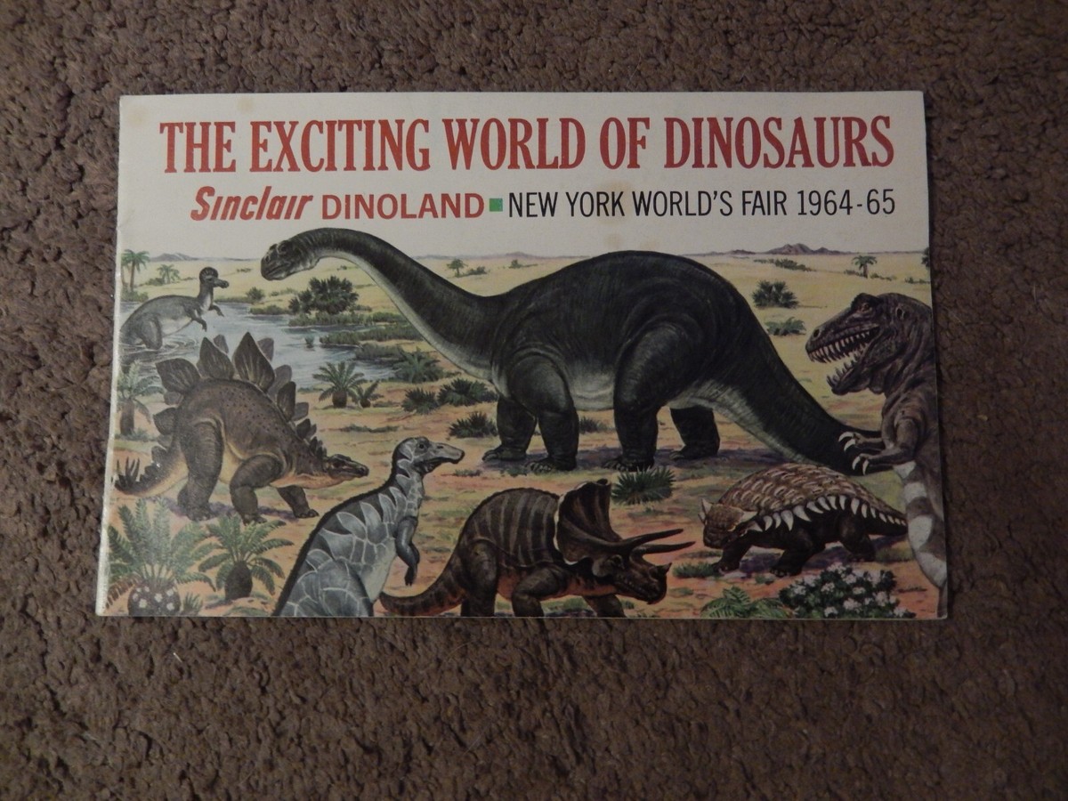 1964-65 NY World's Fair SINCLAIR DINOLAND Exciting World of