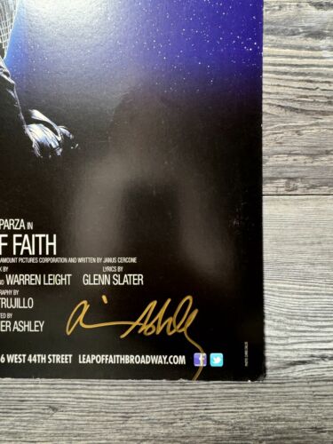 LEAP OF FAITH, RAUL ESPARZA, BROADWAY WINDOW CARD/POSTER, SIGNIERT - Bild 4 von 9