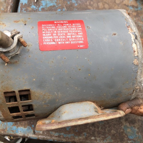 ROCKWELL DRILL PRESS 15-090 ELECTRIC MOTOR 1/2 HP 438 02 314 0626 1725 - Picture 9 of 15