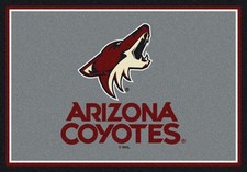 5x8 Milliken Phoenix Coyotes 2031 Sports NHL Spirit Area Rug - Approx 5'4