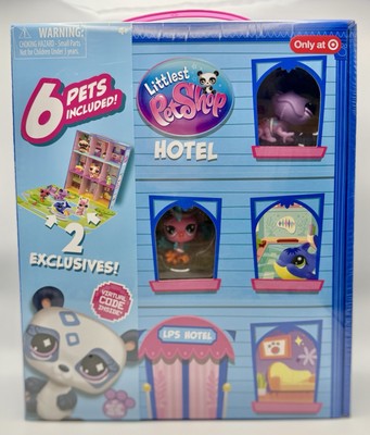 Hasbro Littlest Pet Shop LPS 6 Pet Pack Hotel Llama Dolphin #198 #199 Series 2