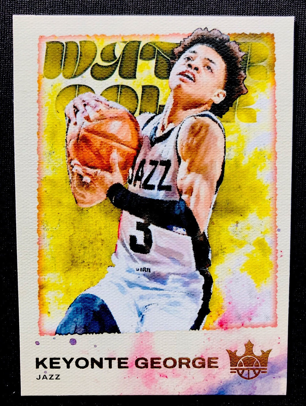 2023-24 Panini Court Kings Basketball Water Color Keyonte George #22 Rookie RC !