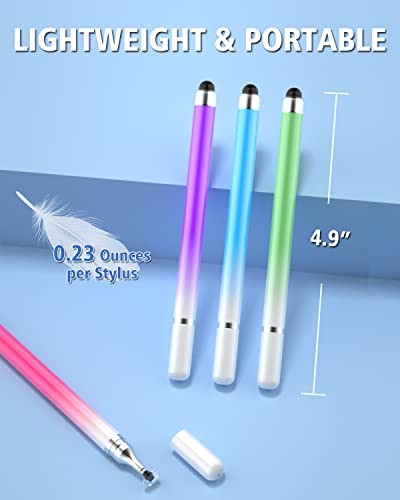 Universal 2-in-1 Stylus Pen for iPad and Touch Screens-image