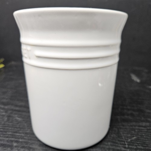 Le Creuset Meringue Stoneware 6" Utensil Holder Crock - Picture 3 of 14