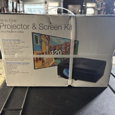 Memorex All-in-One Projector & Screen Kit MPJ302VP Bluetooth