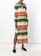 Tory Burch Stephanie Beach Caftan Dress In Tie Dye Balloon Size XS