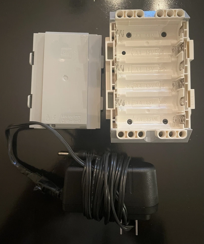 LEGO Mindstorms Ev3 интеллектуальный кирпич + аккумулятор - лот + 4 двигателя, датчики, шнуры - Изображение 3 из 4