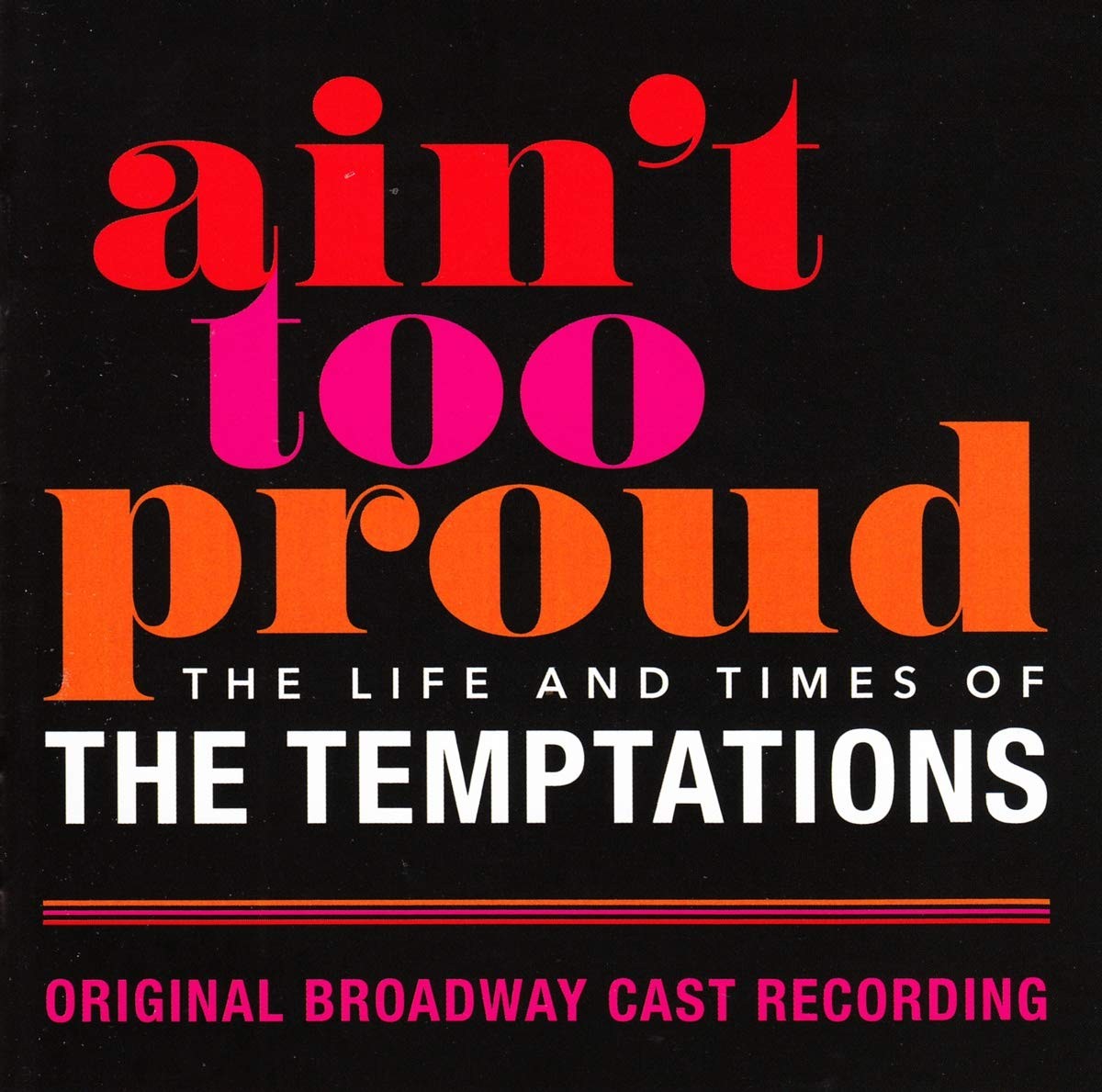Оригинальный саундтрек Aint Too Proud: the.. (CD)