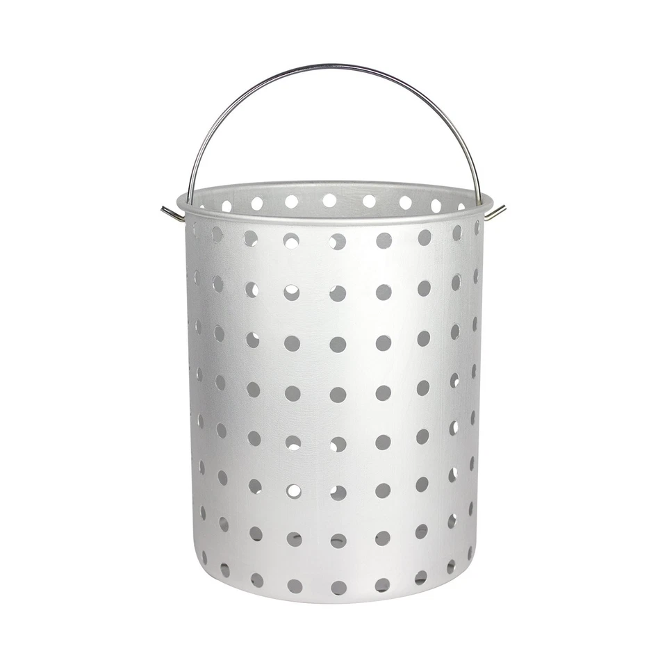 30-Quart Aluminum Frying Basket for Pots, Durable Stainless Steel Design - Image 2 of 3