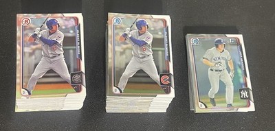 2015 Bowman Draft Baseball Base Chrome Refractor Pick Choose Your Card