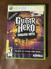 Guitar Hero Smash Hits (Microsoft Xbox 360, 2009) CIB Complete W/Manual Clean