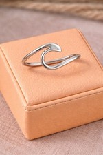 925 sterling silver Wavy ring Taxco Mexico Size 7