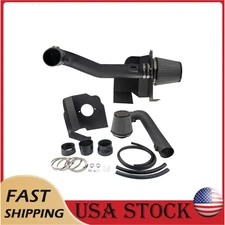 Cold Air Intake Kit Heat Shield For 2014-18 GMC Sierra 1500 Pipe Power Flow Hose