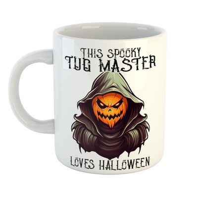 Pumpkin Season Tasse - SPOOKY TUG MASTER LOVES HALLOWEEN - Neu eingetroffen - UK Ware