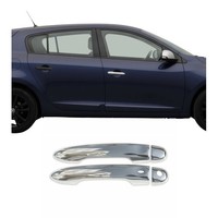 Chrom TüRgriff Blende FüR Renault Laguna Coupe 2007-2015 Edelstahl 4Tlg