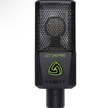 Lewitt LCT 240 PRO Highly Versatile Condenser Microphone, Black New Sealed