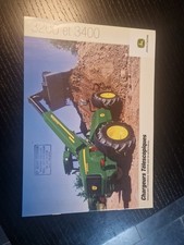Brochure Prospectus Tracteur John Deere Chargeur Télescopique 3200 Et 3400