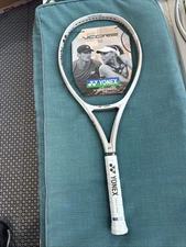 New Yonex VCORE 100L Sand Beige Tennis Racquet Gen 7 (4 1/8 Grip)