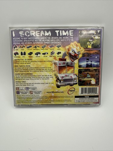 Twisted Metal 3 - Sony PlayStation 1 (komplett in OVP) kleinere Kratzer auf Disk - Bild 2 von 4