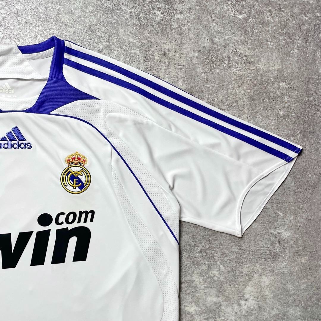 Sneijder #23 Real Madrid 07/08 Home Adidas Authentic Jersey M F/S