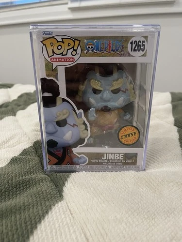 FUNKO POP - One Piece Jinbe #1265 CHASE  w/Protector