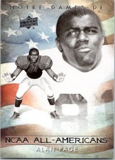 2011 UD College Legends NCAA All-Americans #AA-PA Alan Page Notre Dame Irish