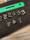 Lot Of original Civil War Regimental Numbers