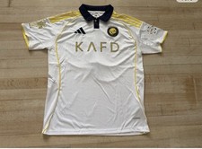 Al Nassr 2025/26 Third Kit RONALDO 7 Replica Jersey Men Size Large Slim Fit