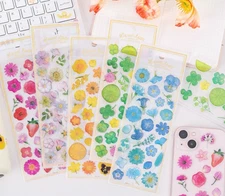 3D Unicorn Flower Phone Case Photo Album Decor Sticker Planner Stickers Decals