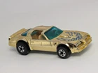 Vintage 1977 Hot Wheels Blackwall Golden Machines Gold Pontiac Hot Bird Trans Am