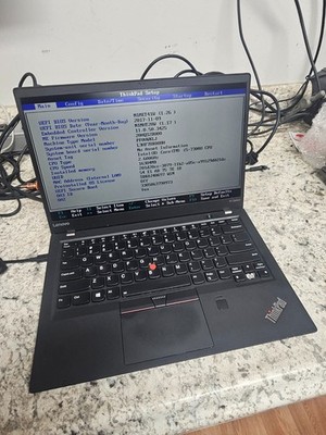 Lenovo 5th Gen X1 Carbon | Intel i5-7300U | 16GB RAM | Powers & Posts Special