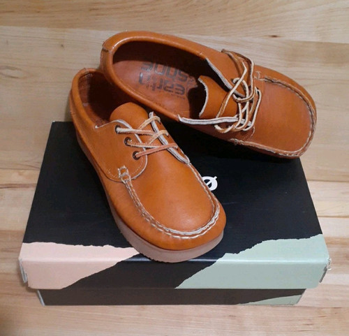 🌏 KALSO Earth 🇺🇲 USA VINTAGE NEU!!! mit Karton Gr. 6,5 Damen Leder Bootsschuhe - Bild 2 von 12
