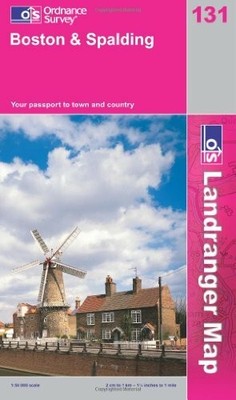 Boston and Spalding (OS Landranger Map) Buch Ordnance Survey