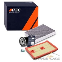 Atec Inspektionspaket FÜR Audi A1 Seat Ibiza Skoda Fabia VW Polo 6R 1.2 1.4 TSI