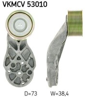 SKF Umlenk-/FüHrungsrolle, Keilrippenriemen Vkmcv 53010