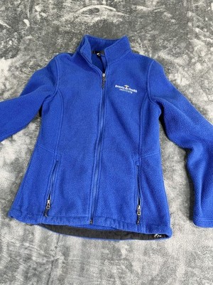 Port Authority Womens Blue Fleece Full Zip Jacket Beauty Health Institute S