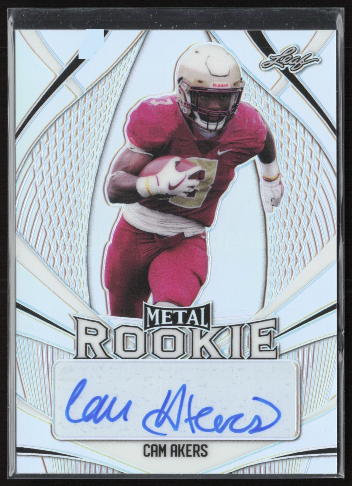 Cam Akers Leaf Ultimate Draft Future Stars Autographs #CA1 Base